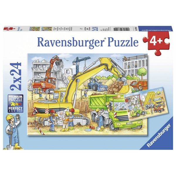 Ravensburger puzzle (slagalice) - Gradilište RA07800 - ODDO igračke