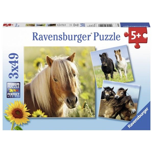 Ravensburger puzzle (slagalice) - Divlji konji RA08011 - ODDO igračke