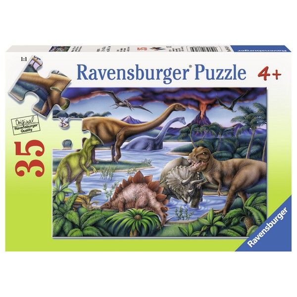 Ravensburger puzzle (slagalice) - Igraliste za dinosauruse RA08613 - ODDO igračke