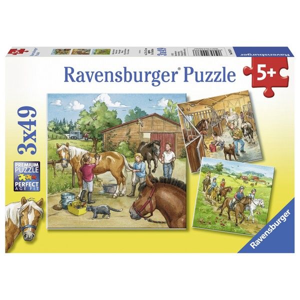 Ravensburger puzzle (slagalice) Dana na ergeli RA09237 - ODDO igračke