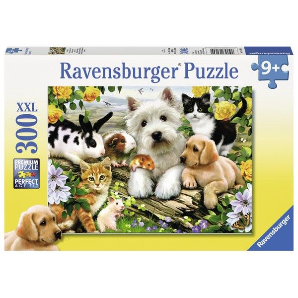 Ravensburger puzzle (slagalice) 300pcs Srećne životinje RA13160 - ODDO igračke