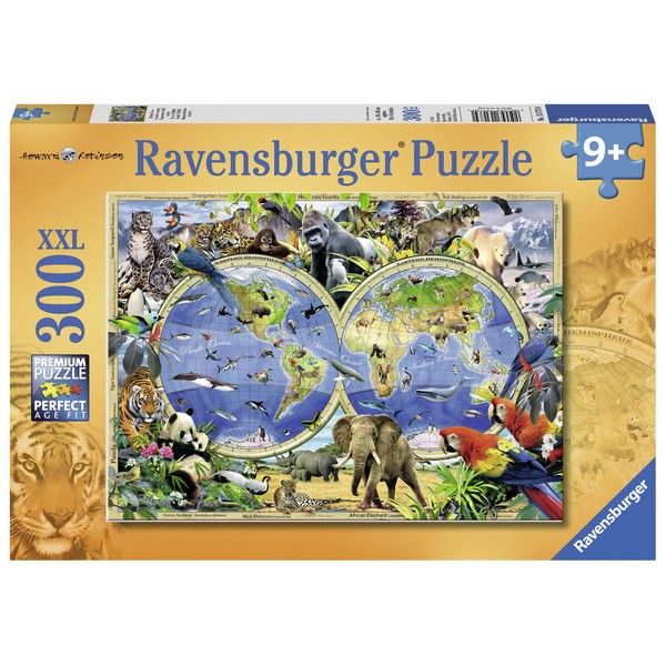 Ravensburger puzzle (slagalice) 300pcs Svet divljih životinja RA13173 - ODDO igračke