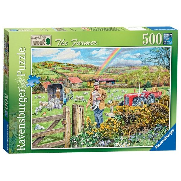 Ravensburger puzzle (slagalice) 500pcs Farmer RA14360 - ODDO igračke