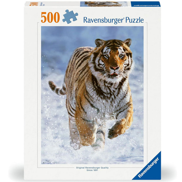Ravensburger puzzle (slagalice) - 500pcs Tigar u snegu RA12000148 - ODDO igračke