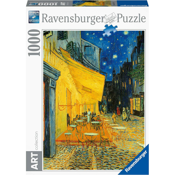 Ravensburger puzzle (slagalice) 1000pcs Terasa kafane u noći Van Gogh RA15373 - ODDO igračke