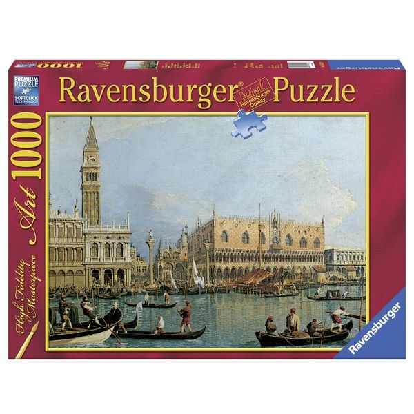 Ravensburger puzzle 1000 Pcs Canaletto Ducal Palace RA15402 - ODDO igračke