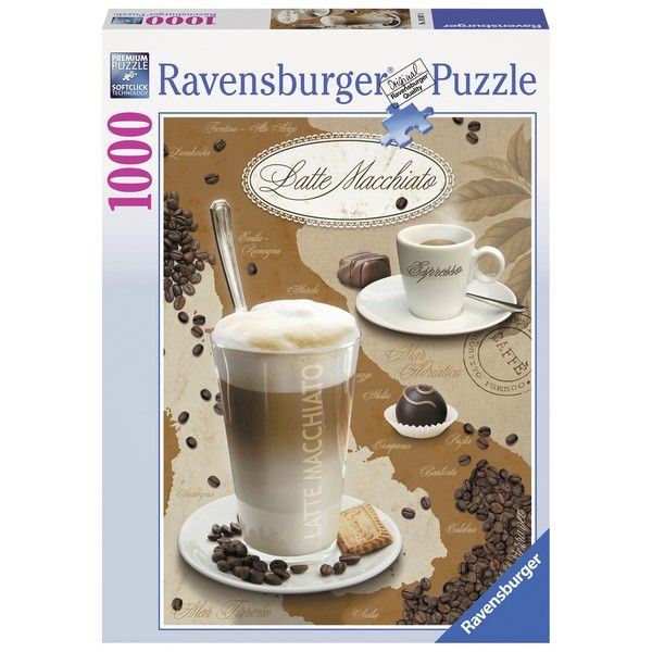 Ravensburger puzzle (slagalice) 1000pcs Kapucino RA19087 - ODDO igračke