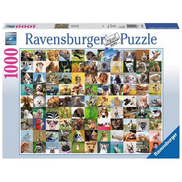 Ravensburger puzzle (slagalice) 1000pcs Zabavne zivotinje RA19642 - ODDO igračke