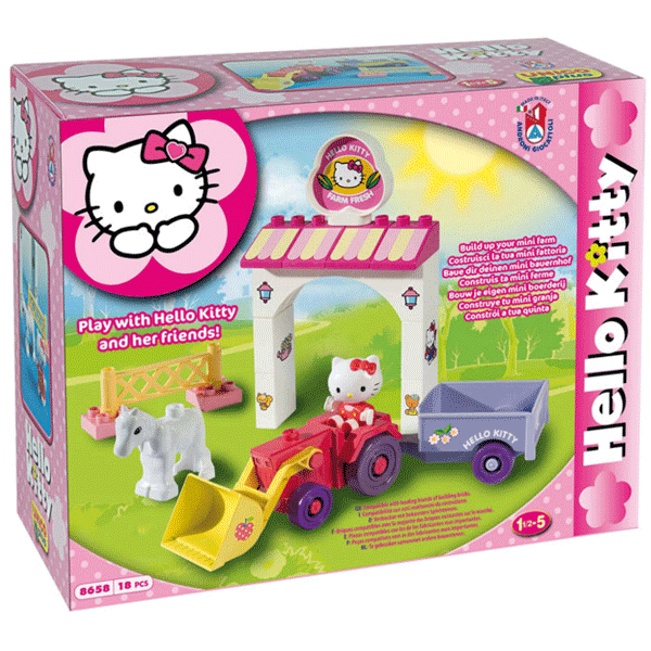 Kocke Hello Kitty Mala farma - 886583 - ODDO igračke