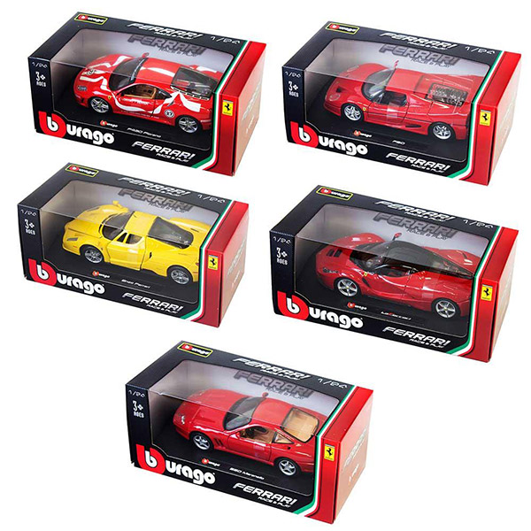 Burago 1:24 Ferrari R&P Vehicles BU26000 MIX - ODDO igračke