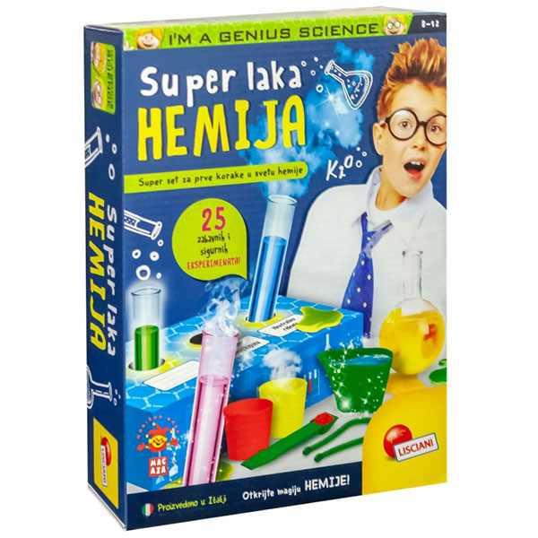 Mali Genije na srpskom Edukativni set Super laka hemija RS63116 - ODDO igračke