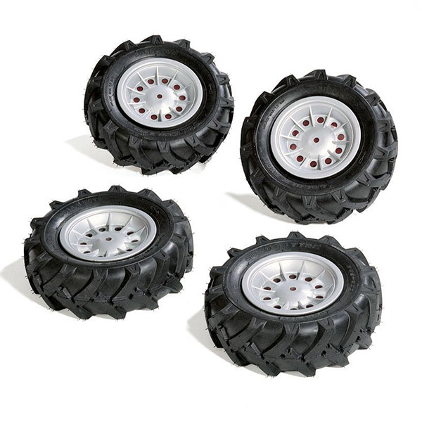 Točkovi za traktor na naduvavanje Rolly toys srebrni 409181 - ODDO igračke