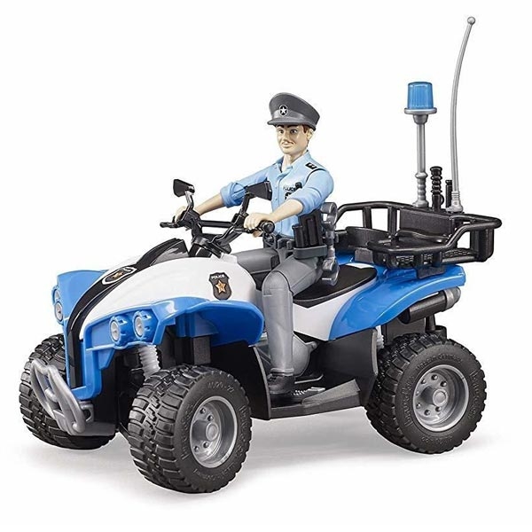 Motor Bruder Quad policajski sa policajcem 630102 - ODDO igračke
