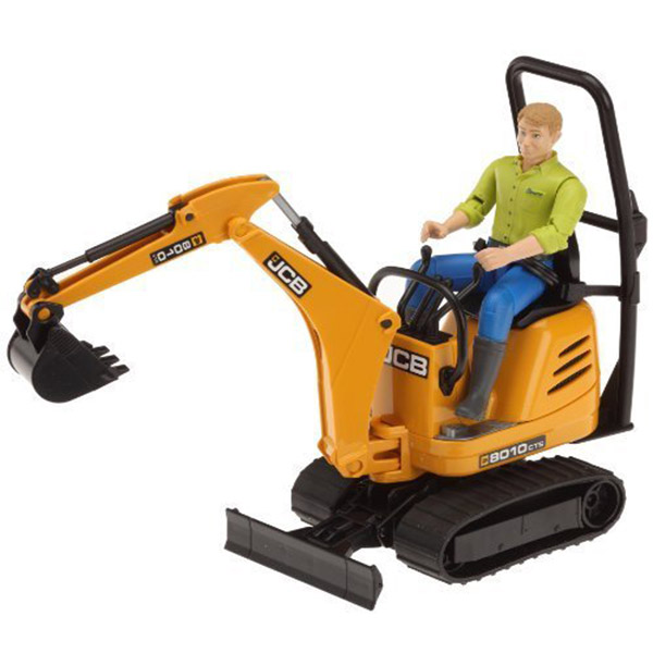 Mini guseničar Bruder JCB 8010 CTS sa figurom 620028 - ODDO igračke