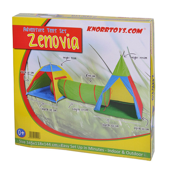 Tunel i dva šatora Knorr Toys 552007 - ODDO igračke