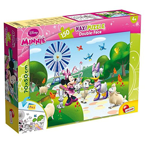 Slagalica Lisciani 150pcs Maxi Minnie 2u1 slozi I oboji 48335 - ODDO igračke