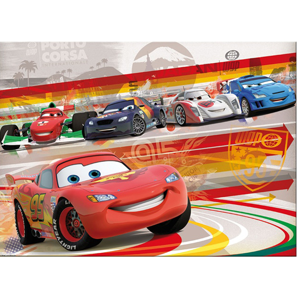 Slagalica Lisciani 150pcs Maxi Cars 2u1 slozi I oboji 46744 | ODDO igračke