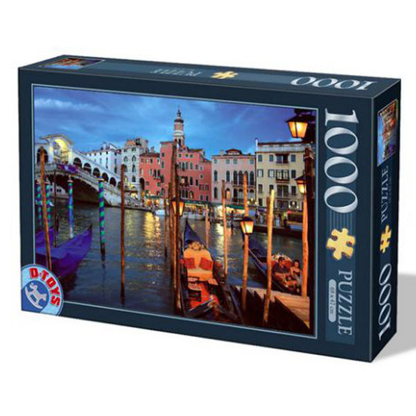 DToys Venice in the evening 1000pcs 07/64301-04 - ODDO igračke