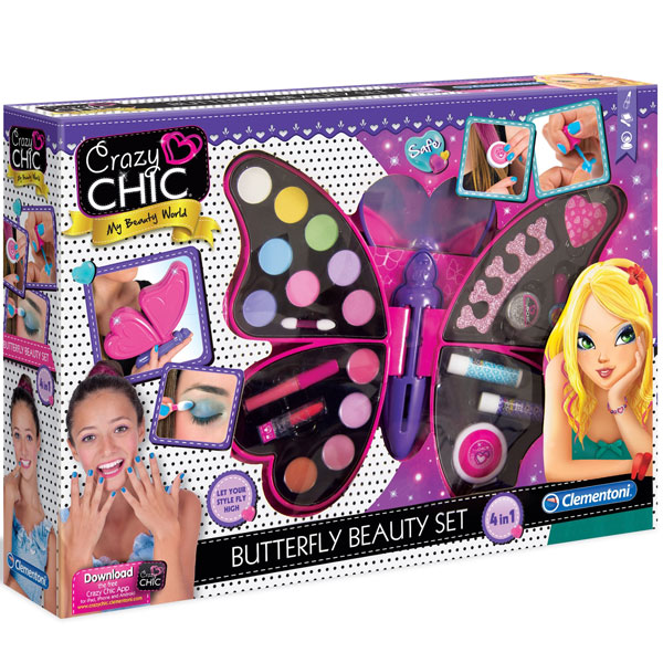 Šminka set Leptir Crazy Chic CL15994 - ODDO igračke