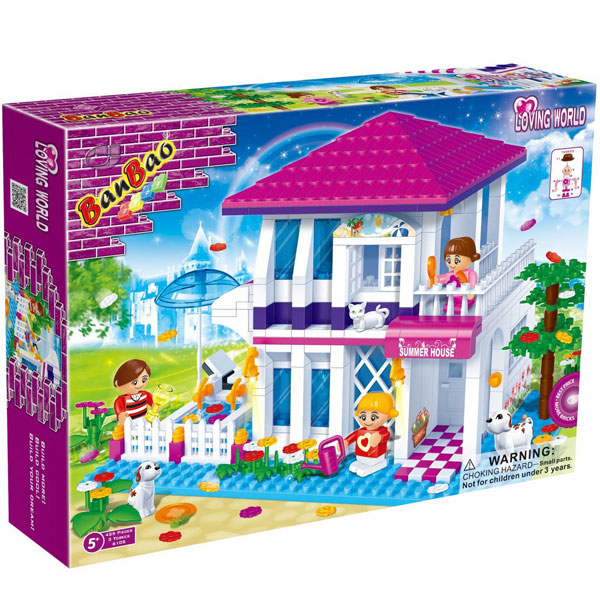 BanBao kocke Letnjikovac 425pcs 117/6105 - ODDO igračke