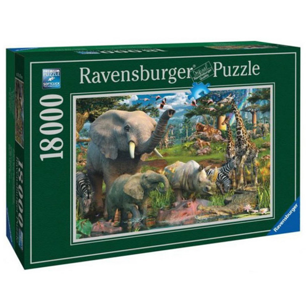 Ravensburger puzzle (slagalice) Divlji svet 18000 RA17823 - ODDO igračke