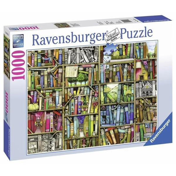 Ravensburger puzzle (slagalice)- Bizarre biblioteka RA19137  - ODDO igračke