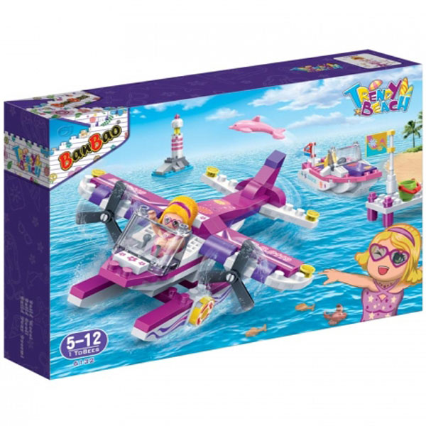 BanBao kocke Trendi avion 172pcs 117/6132 - ODDO igračke