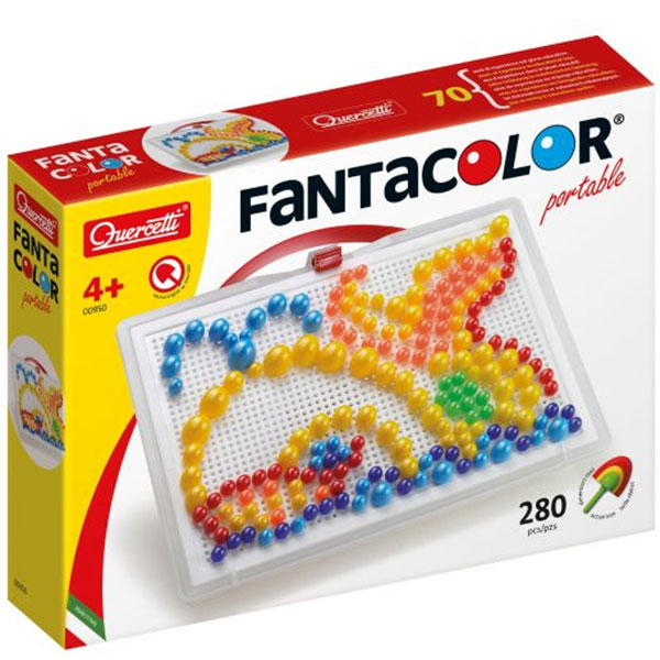 Quercetti Fanta Color Mozaik portabl veliki 280 delova 105/0950 - ODDO igračke