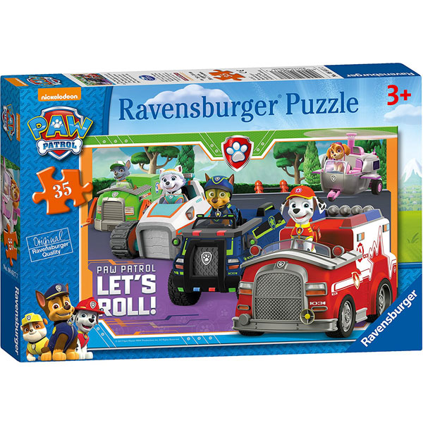 Ravensburger puzzle (slagalice) Paw Patrol u akciji RA08617 - ODDO igračke