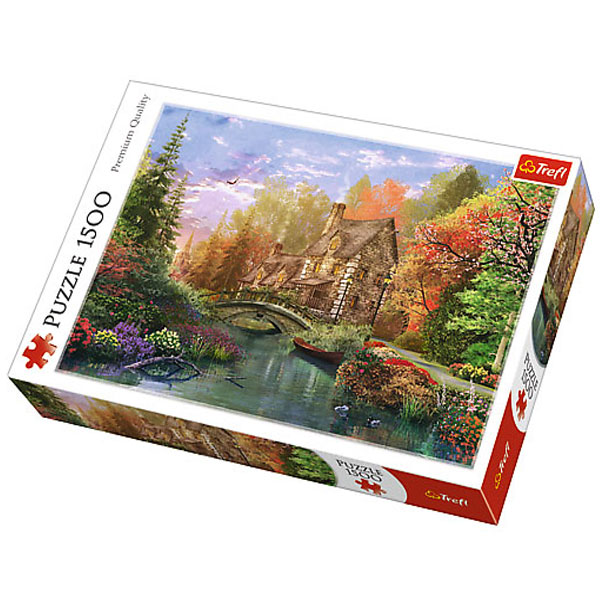 Trefl puzzla Cottage by the lake 1500pcs 26136 - ODDO igračke