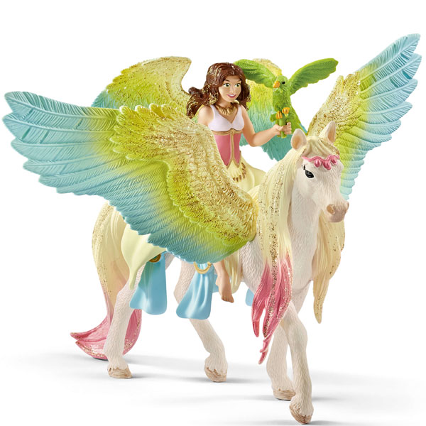 Schleich Bayala figura Vila Surah sa pegazom 70566 - ODDO igračke