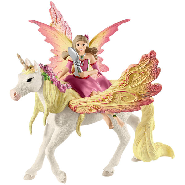 Schleich Bayala figura Vila Feya sa Pegasus jednorogom 70568 - ODDO igračke