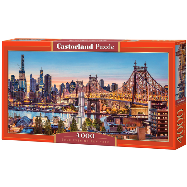 Castorland puzzla 4000Pcs  Good Evening New York 400256 - ODDO igračke