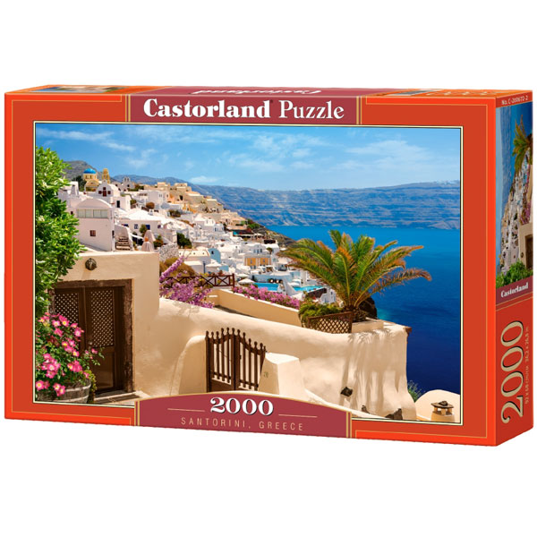Castorland puzzla 2000 Pcs Santorini, Greece 200672 - ODDO igračke