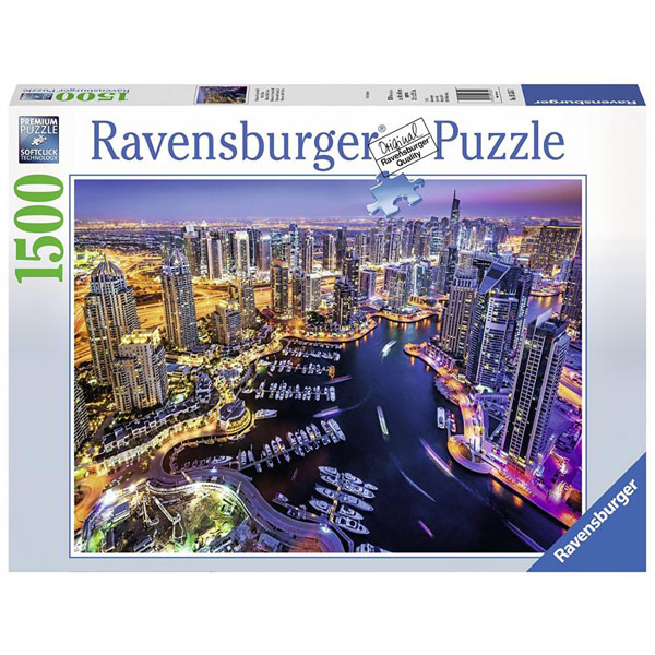 Ravensburger puzzle (slagalice) Dubai noću 1500pcs RA16355 - ODDO igračke