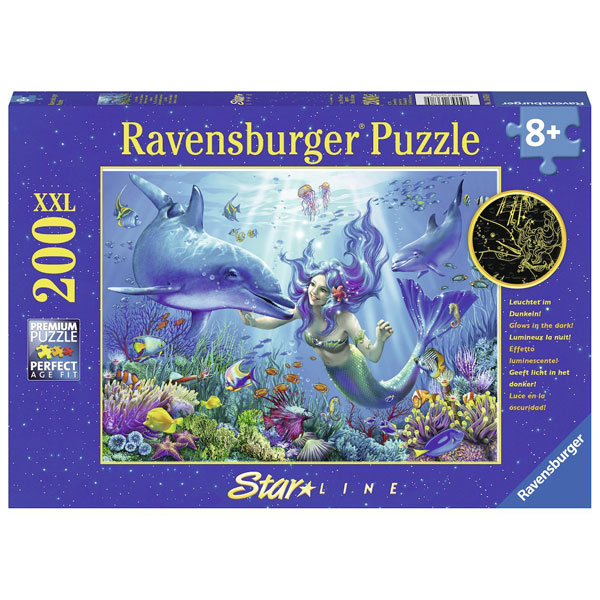 Ravensburger puzzle (slagalice) 200pcs Podvodna magija RA13678 - ODDO igračke