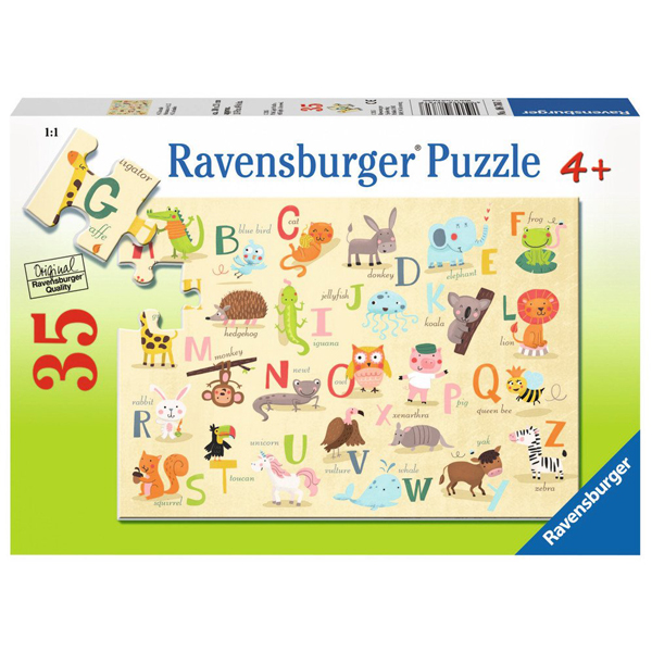 Ravensburger puzzle (slagalice) 35pcs- Životinje od A-Z RA08761 - ODDO igračke