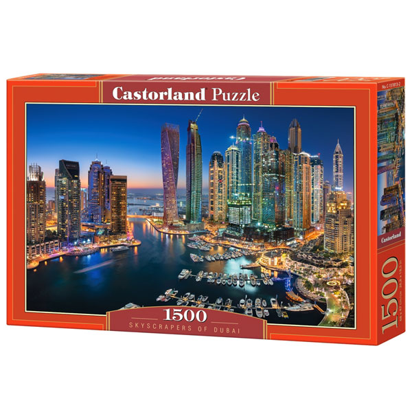 Castorland puzzla 1500 pcs Skyscrapers of Dubai 151813 - ODDO igračke