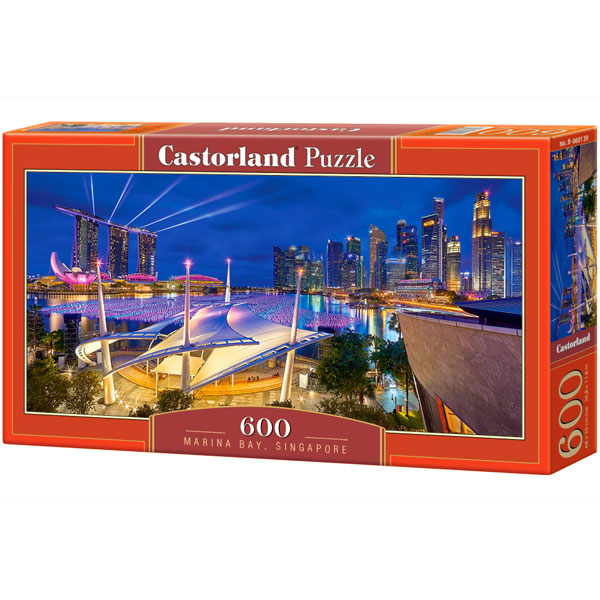 Castorland puzzla 600 Pcs Marina Bay, Singapore 060139 - ODDO igračke