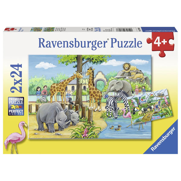 Ravensburger puzzle (slagalice)- Dobrodosli u ZOO RA07806 - ODDO igračke