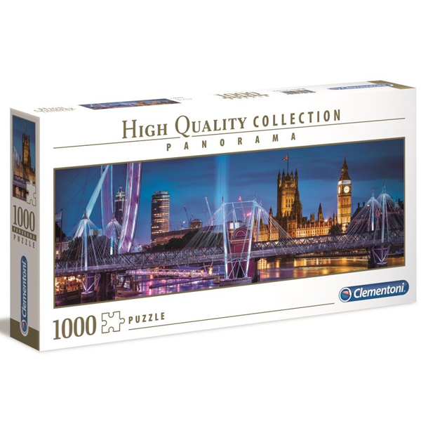 Clementoni Puzzla Panorama LONDON EYE Big-Ben THAMES Skyline 39485 - ODDO igračke