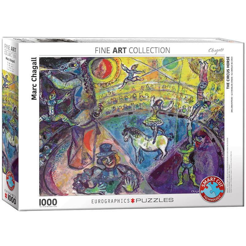 Eurographics Marc Chagall The Circus Horse 1000-Piece Puzzle - ODDO igračke