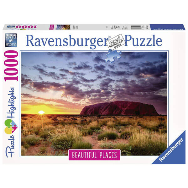 Ravensburger puzzle (slagalice) Australija, Ayers Rock 1000pcs RA15155 - ODDO igračke