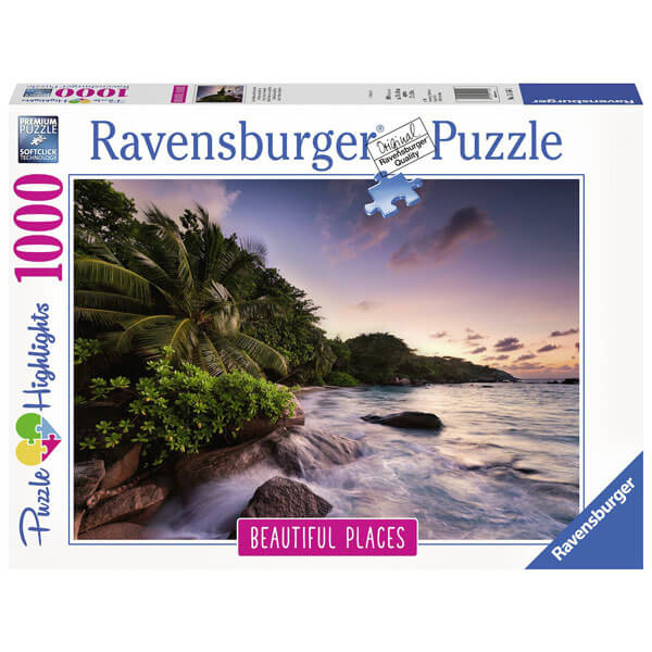 Ravensburger puzzle (slagalice) Sejšeli 1000pcs RA15156 - ODDO igračke