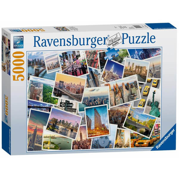Ravensburger puzzle slagalice 5000pcs Njujork, grad koji ne spava RA17433  - ODDO igračke