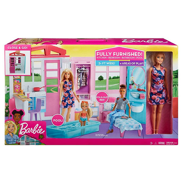Kućica za lutke Barbie glamurozna kuća FXG55 - ODDO igračke