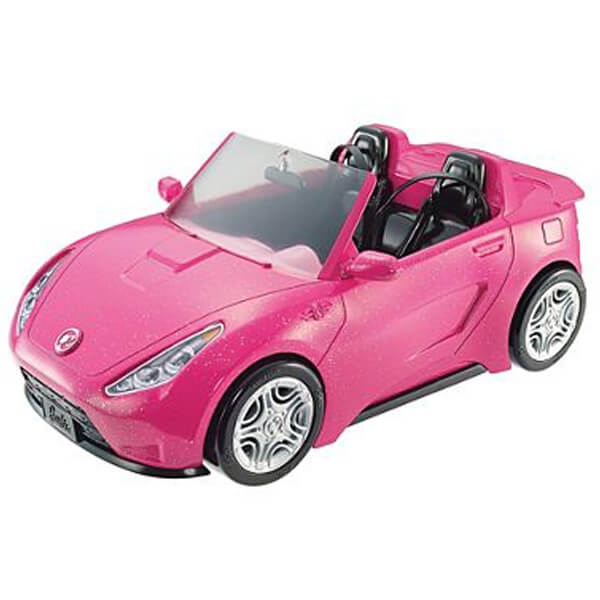 Barbie Glam Convertible Pink Car Kabriolet DVX59 - ODDO igračke