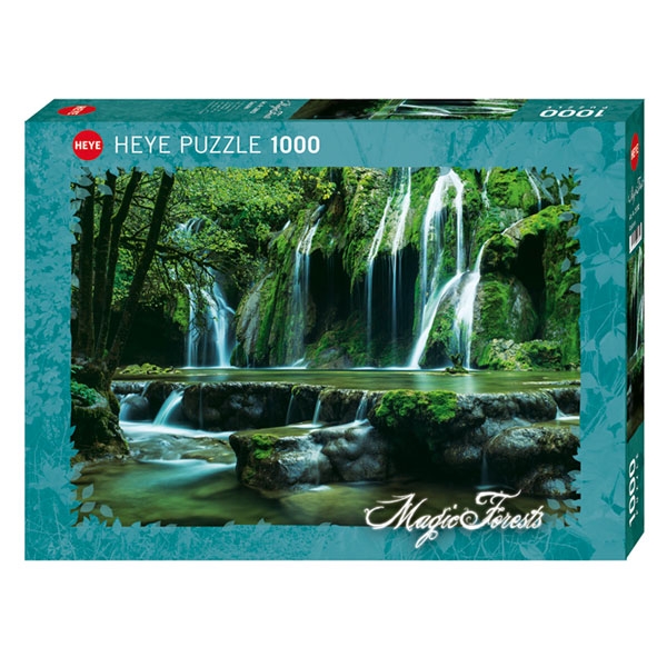 Heye puzzle 1000 pcs Magic Forests Cascades 29602 - ODDO igračke