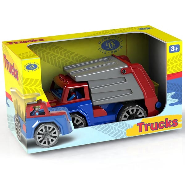 Kamion kiper mikser djubretarac sa figurom igračka za decu DS07914 - ODDO igračke