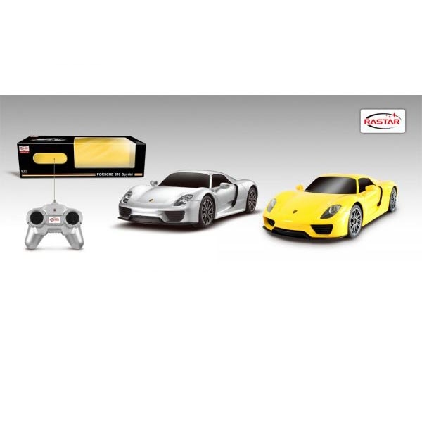 Autić na daljinsko upravljanje R/C 1:24 Porshe 918 Spider Rastar RS07858 - ODDO igračke